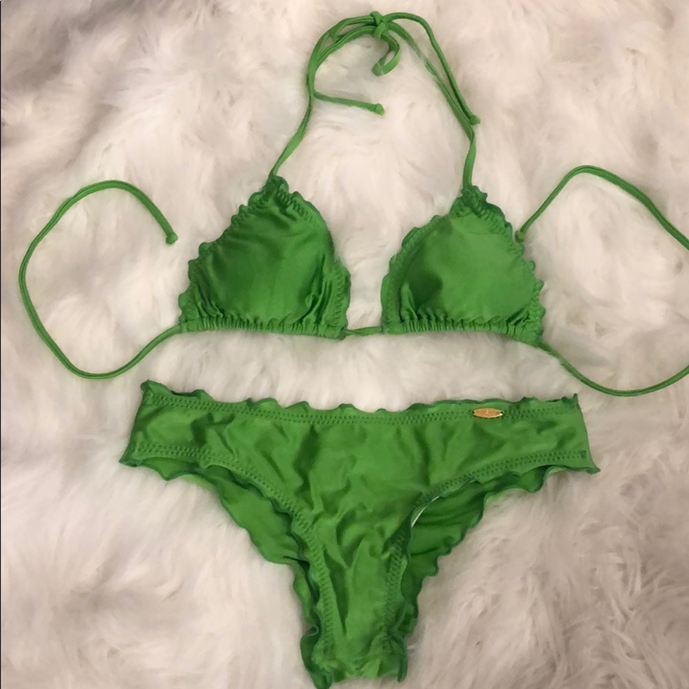 Brand new Luli Fama swimsuit set